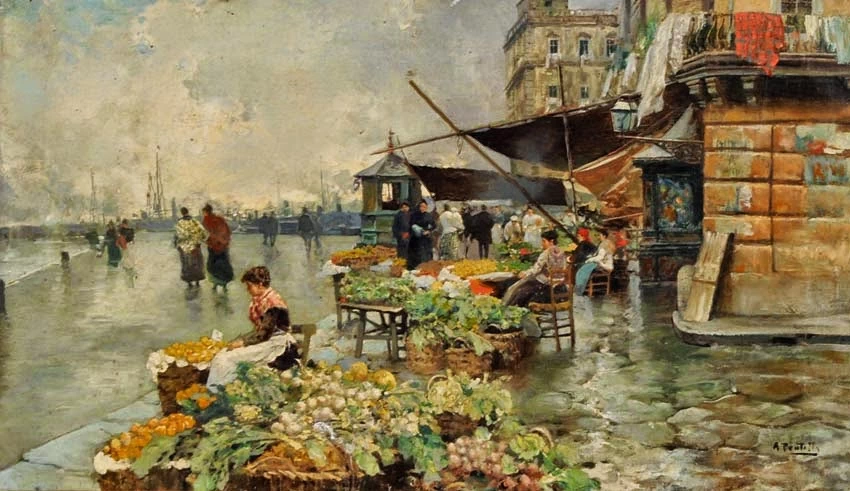 181-Il mercato della verdura